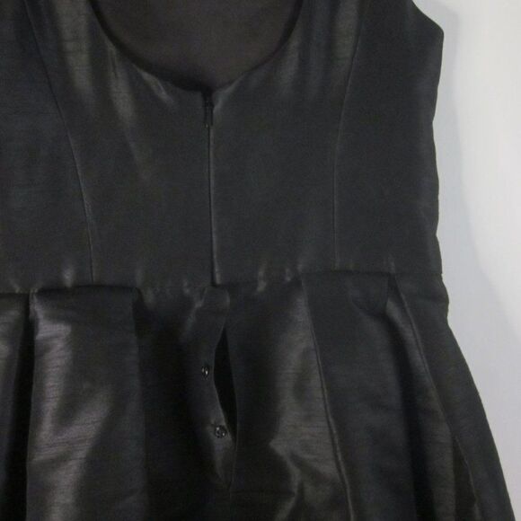 Alfred Sung Black Tiered Party Dress Size 2 - Picture 9 of 10